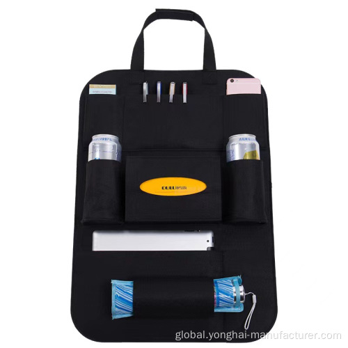 Car Seat Storage Multi functional car seat backrest storage bag Supplier